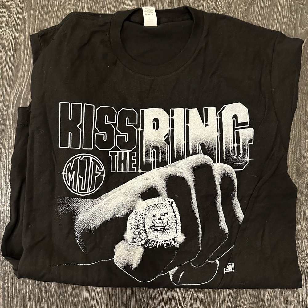 AEW KISS THE RING MJF TSHIRT
